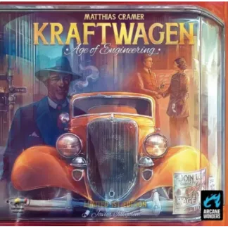 Kraftwagen Age of Engineering juego de mesa español Arcane Wonders