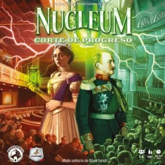 Corte de Progreso expansión Nucleum juego de mesa español Maldito Games Board & Dice