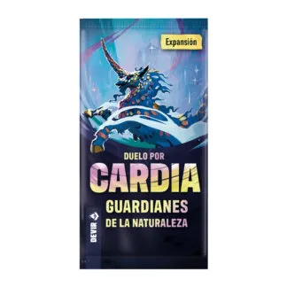 Guardianes de la Naturaleza expansión Duelo por Cardia juego de mesa cartas español Devir Hans