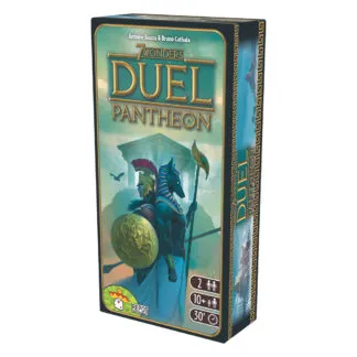 Pantheon expansión 7 Wonders Duel juego de mesa estrategia cartas Repos Production