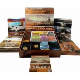 INSERTO COMPATIBLE CON TERRAFORMING MARS (BASE + EXPANSIONES) WOM059