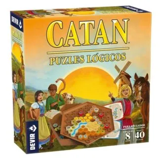 Catan Puzles Lógicos juego de mesa español Devir Kosmos