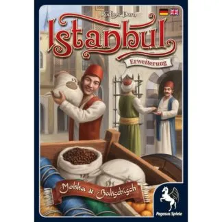 EN DE NEW Mocha & Bakschisch expansion Istanbul english german strategy board game Pegasus Spiele