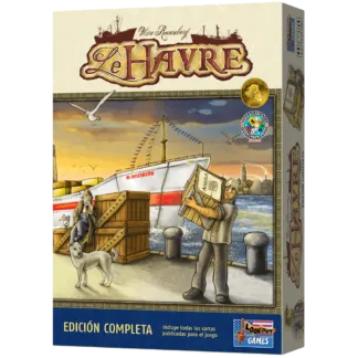 Le Havre juego de mesa estrategia español Lookout Games Uwe Rosenberg
