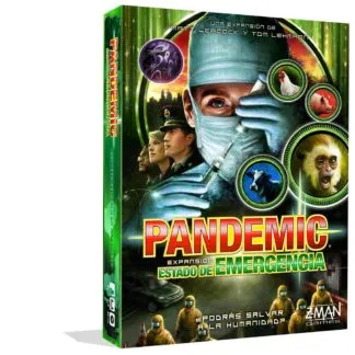 Pandemic Estado de Emergencia expansión juego de mesa estrategia medicina Z-Man Games español