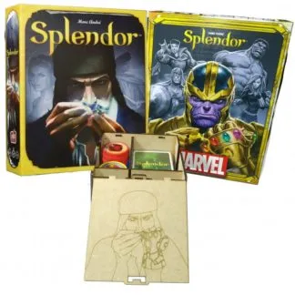 NUEVO Caja de viaje de madera accesorio Splendor juego mesa WithOut Mess
