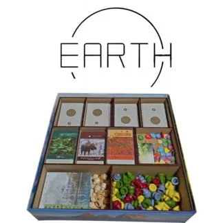 NUEVO Inserto de madera accesorio Earth juego de mesa WithOut Mess PREVENTA