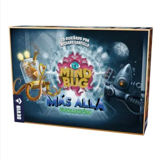 Mindbug Más Alla: Evolución juego de mesa cartas español Devir Nerdlab Games