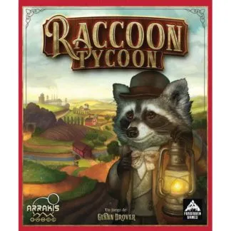 Raccoon Tycoon juego mesa español Arrakis Games Forbidden