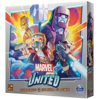 Guardianes de la Galaxia El Remix expansión Marvel United juego de mesa cartas español CMON Limited