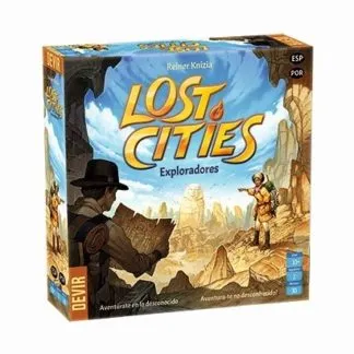 Lost Cities Exploradores juego de mesa cartas español Devir Kosmos