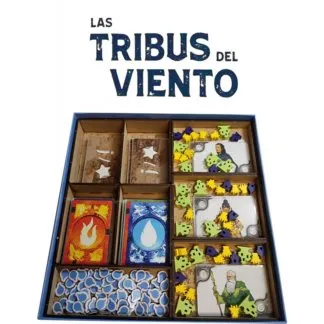 NUEVO Inserto de madera accesorio Las Tribus del Viento juego de mesa WithOut Mess