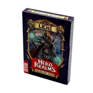 Liche Mazo de Jefe Hero Realms juego de mesa cartas español Devir White Wizard Games