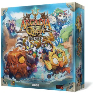 Jinetes expansión Arcadia Quest juego de mesa español CMON Limited Edge Entertainment