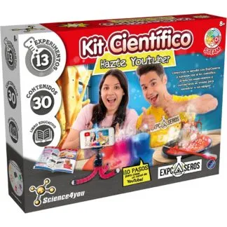 Kit Científico Hazte Youtuber juego educativo español Steam Science4you