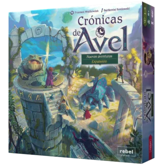 Nuevas Aventuras expansión Crónicas de Avel juego de mesa español Rebel