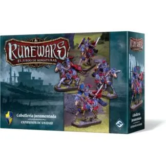 Caballería Juramentada expansión Runewars juego mesa miniaturas español Fantasy Flight Games
