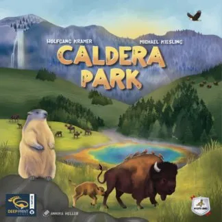 Caldera Park juego de mesa español Maldito Deep Print