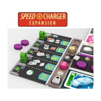 SpeedCharger expansión Kanban EV juego de mesa español Maldito Games Eagle-Gryphon