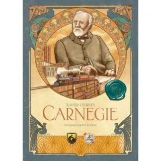 Carnegie juego mesa estrategia español Maldito Games Quined