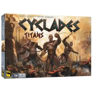 Titans expansión Cyclades juego de mesa cartas español Matagot