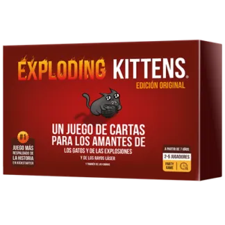 Exploding Kittens juego de mesa cartas español Asmodee
