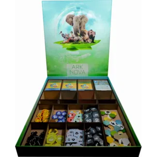 NUEVO Inserto de madera accesorio Ark Nova juego mesa WithOut Mess