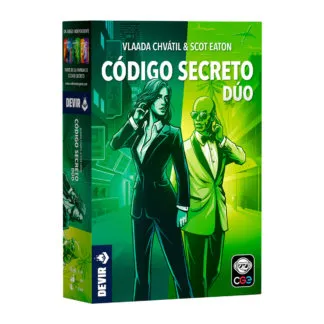 Código Secreto Dúo juego de mesa cartas español Devir Czech Games Edition