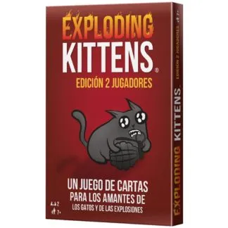 Exploding Kittens 2 Jugadores juego de mesa cartas español