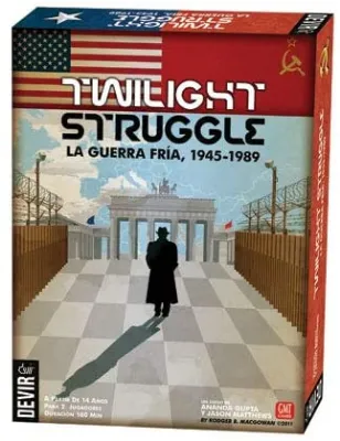 Twilight Struggle juego de mesa estrategia wargame español Devir GMT Games