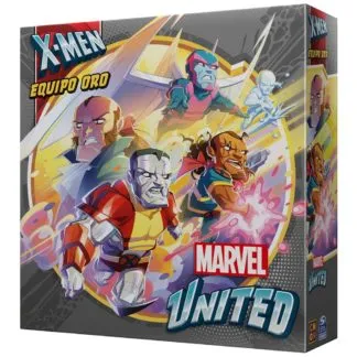 X-Men Equipo Oro expansión Marvel United juego de mesa cartas español CMON Limited